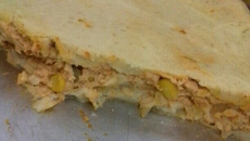 Torta de frango rápido e fácil