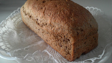 Pão integral caseiro