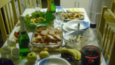 Lombinho ao molho de manga