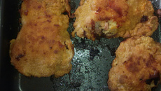 Sobrecoxa assada crocante