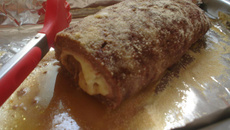 Rocambole de carne moída