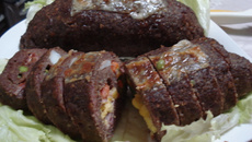 Rocambole de carne da Erika