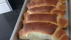 Pão caseiro fofinho da Rosa