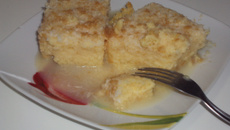 Bolo rápido de coco