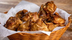 Frango a passarinho crocante na airfryer