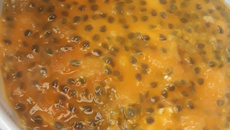 Mousse de maracujá com leite ninho no liquidificador 