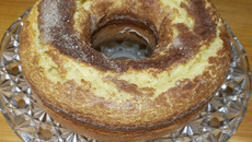 Bolo de banana de liquidificador