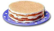 Pavê de doce de chocolate