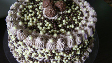 Bolo brigadeiro de aniversário