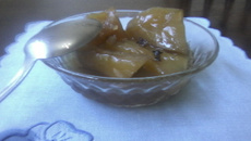 Doce de mamão em compota