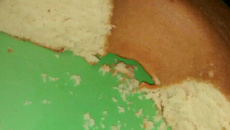 Bolo de trigo com queijo ralado