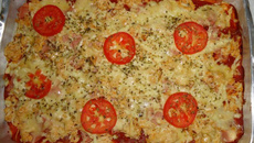 Massa de pizza liquidificador