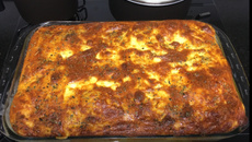 Torta de frango com requeijao