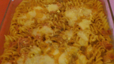 Macarrão na panela de pressão