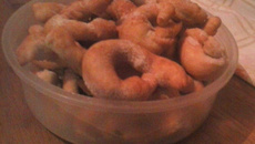 Rosquinhas caseiras
