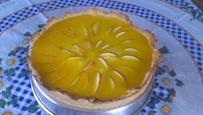 Torta de maçã escondidinha