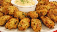 Bolinho de chuva de salsicha