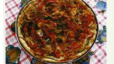 Pizza salada da vó Dirce