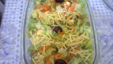 Salada tropical da Isabel