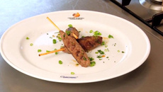 Kafta (carne moída no espeto)