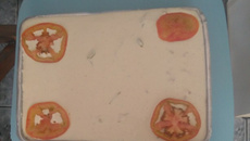 Torta de liquidificador com mortadela e requeijão