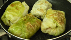 Rolinhos de repolho