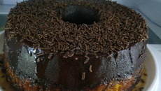 Bolo de cenoura e brigadeirão