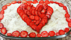 Torta de bolacha com nata fácil