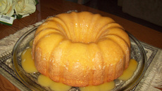 Bolo rápido de fubá