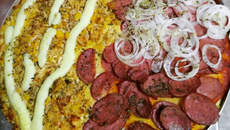 Pizza rápida de sardinha