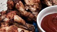 Hot smoked wings no Airfryer