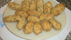 Bolinhos de bacalhau à moda Kukalucas