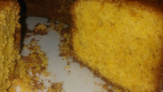 Bolo de laranja e cenoura