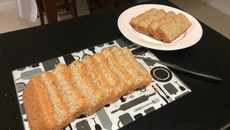 Pão low carb fácil com farinha de amêndoas 