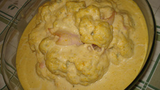 Couve - flor gratinada