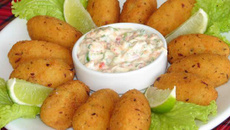 Encapotado (bolinho de frango)