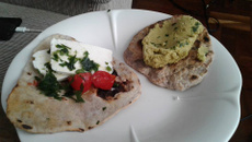 Pão indiano chapati