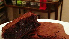 Brownie de achocolatado simples e fácil