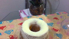 Bolo de leite em pó