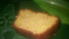 Bolo de fubá com gostinho de laranja (maravilhoso e fácil)