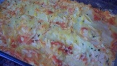 Lasanha dois queijos