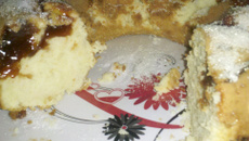 Bolo de goiabada fofinho