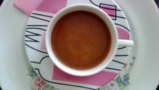 Chocolate quente saboroso