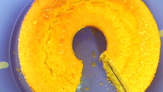 Bolo crocante de milharina