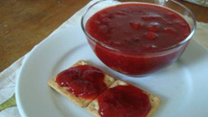 Geleia de morango da Monica de Friends