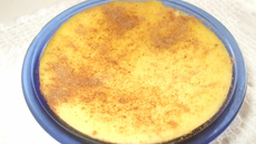 Falso mingau de milho verde