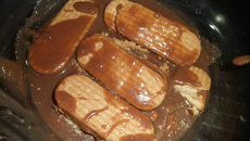 Brigadeiro bagunçado de bolacha