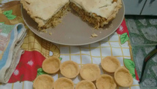 Massa de barquete e bregeré da mãe