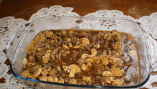 Lagarto ao molho madeira com Champignon