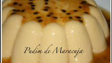 Pudim de maracujá
